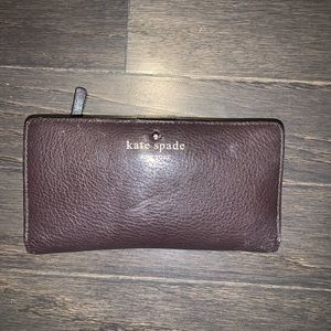 Authentic Kate Spade Brown Leather Wallet